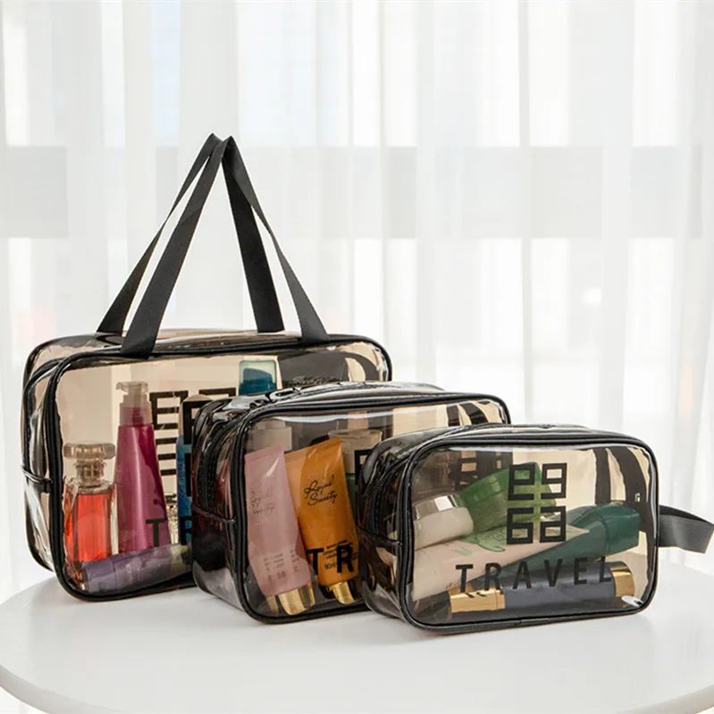 2024 INS Style Portable Cosmetic Bag Wash Bag Waterproof Portable Travel Cosmetics Large Capacity Storage Bag Box for Women Man
