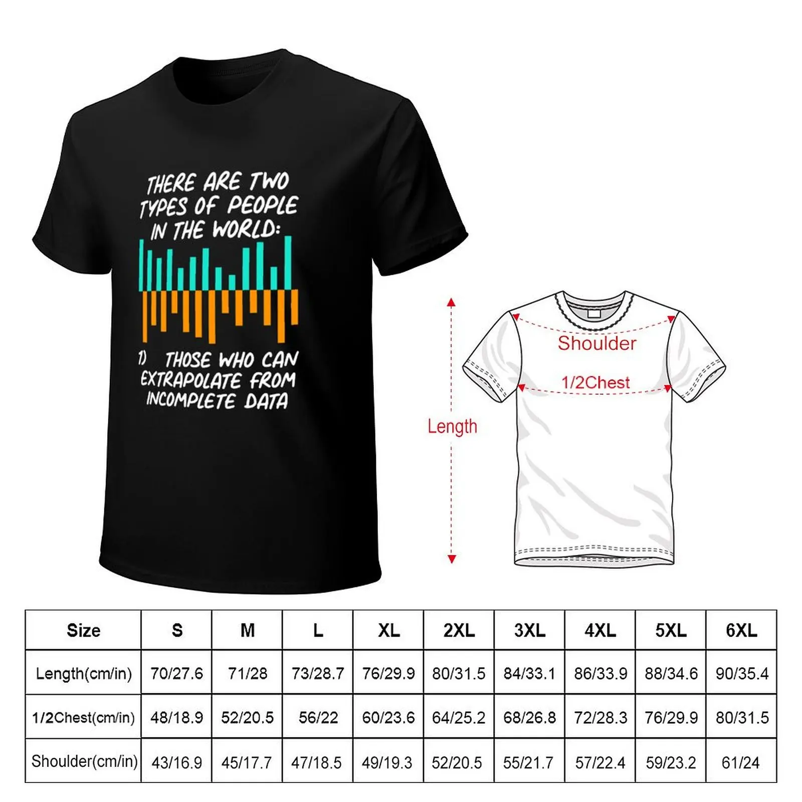 Data Analyst Statistics Professor Joke T-Shirt Soft Casual Short Sleeve Cotton Tee