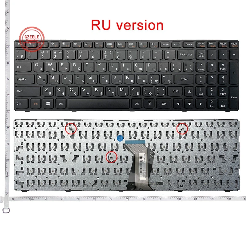 

GZEELE russian laptop Keyboard for LENOVO G500 G510 G505 G700 G710 G500A G700A G710A G505A G500AM G700AT RU 25210962 T4G9-RU NEW