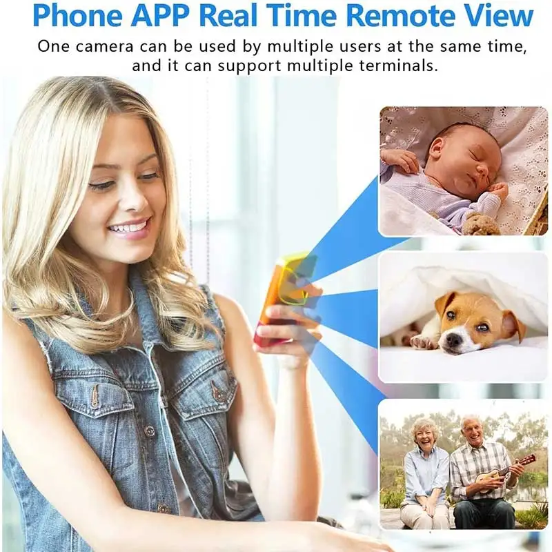 WiFi XD Smart Wireless Camcorder HD 1080P Mini Camera Ip Smallest Mini Camcorder Sport Micro Camera Suport Hidden TF Card