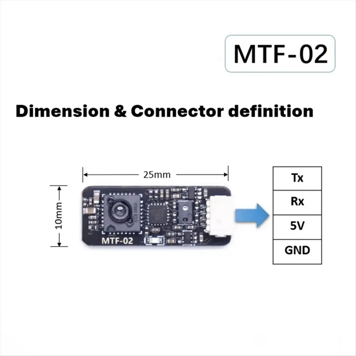 

MTF-02 OPTICAL & LIDAR SENSOR Module 6M Compatible with for Micolink