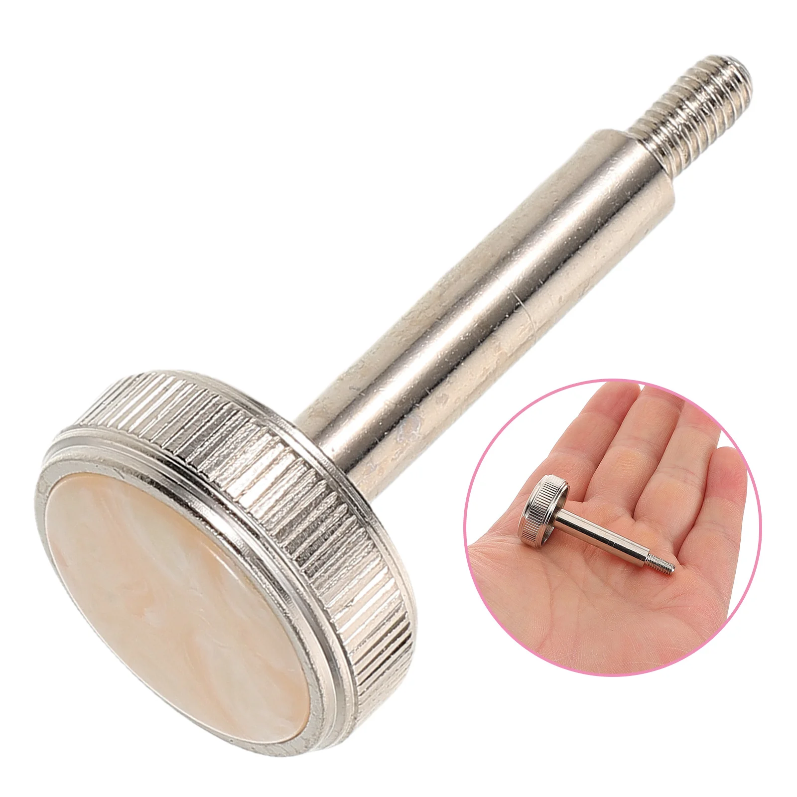 

Euphonium Brass Instrument Key Button Connecting Rod Metal Replacement Durable Repair Parts Maintenance Tools for Stable