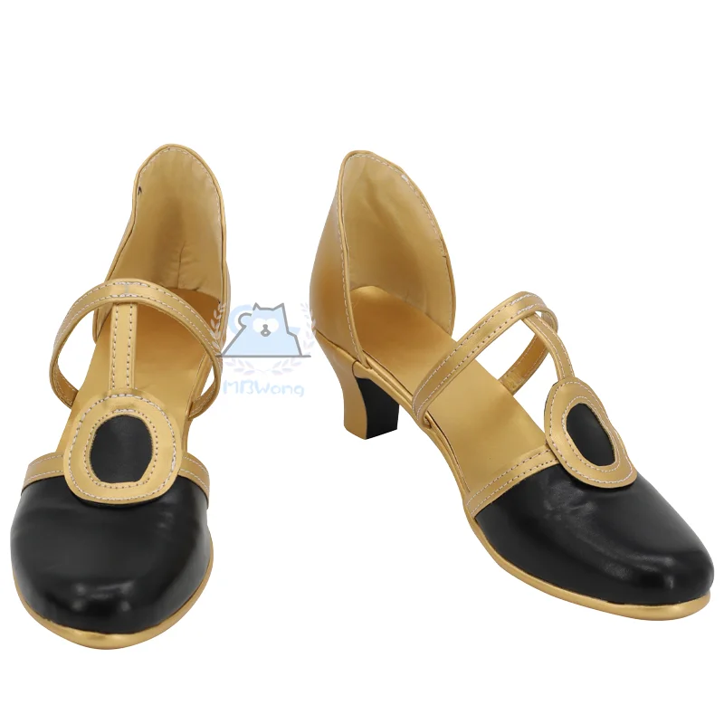 Game LOL Anime Arcane Mel Cosplay Shoes Mel Medarda Cosplay High Heeled Shoes Women Men Halloween Party  Roleplay Custom Boot