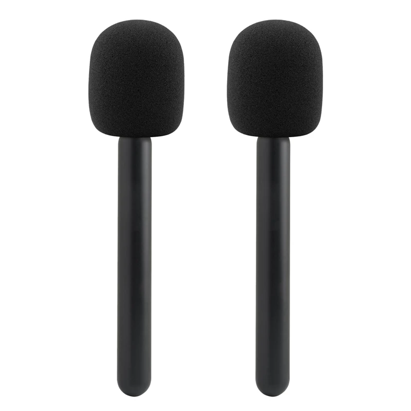 

2Pack Interview Microphone Handheld Adapter For DJI Mic 1/2 For Rode Wireless Go/Goii/Relacart/Wireless Transmitter