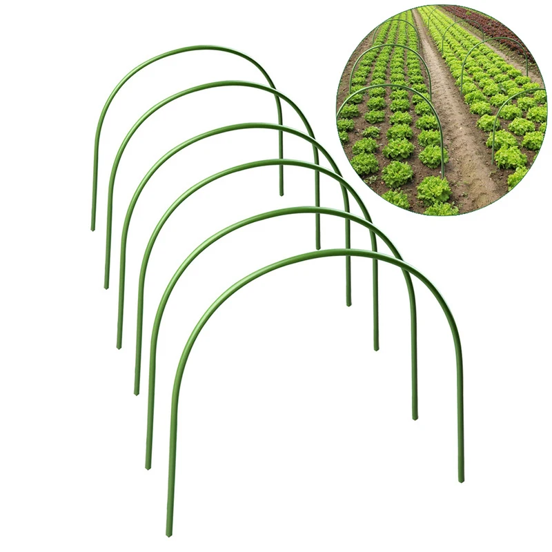 

Greenhouse Hoops Plant Hoop Grow Garden Tunnel Hoop Support Hoops Plant Holder Tools For Garden Stakes Farm Agriculture