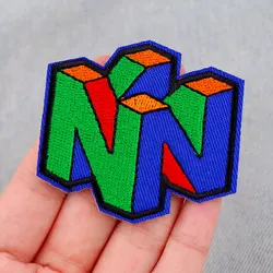 Game Patch Cartoon Cool Embroidery Patch Iron On Patches For Clothing Thermoadhesive Patches On Clothes DIY Sew Badges