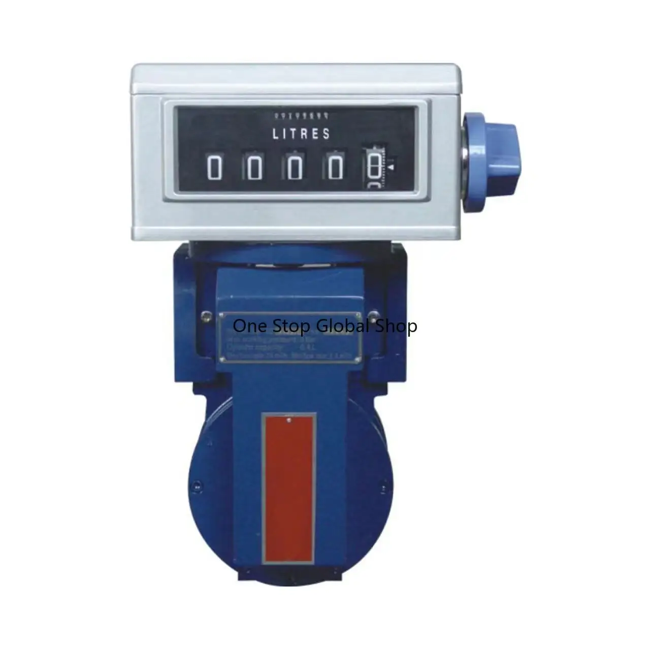 SM-80 Series PD Rotary Vane Flow Meter With Mechanical Counter  in the Station