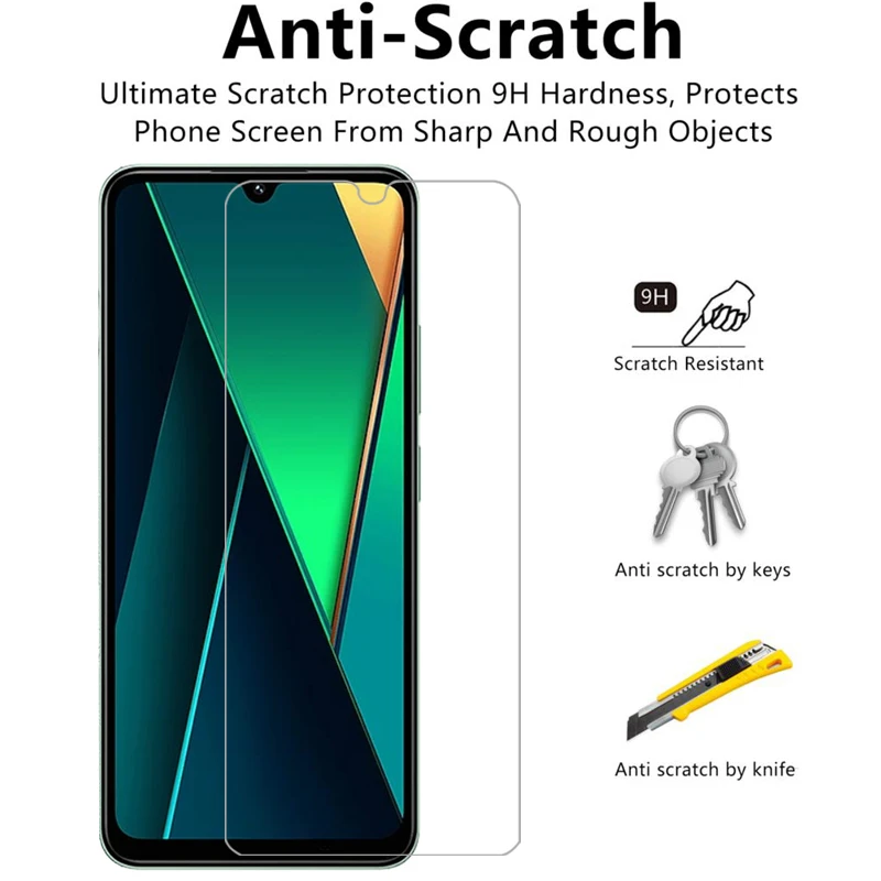 حافظة هاتف من الزجاج المقسى لهاتف شاومي بوكو c75 على pococ75 c 75 75c 4g 5g غطاء خلفي 360 xiomi xiaomi poc pco c75 حقيبة 5 جرام