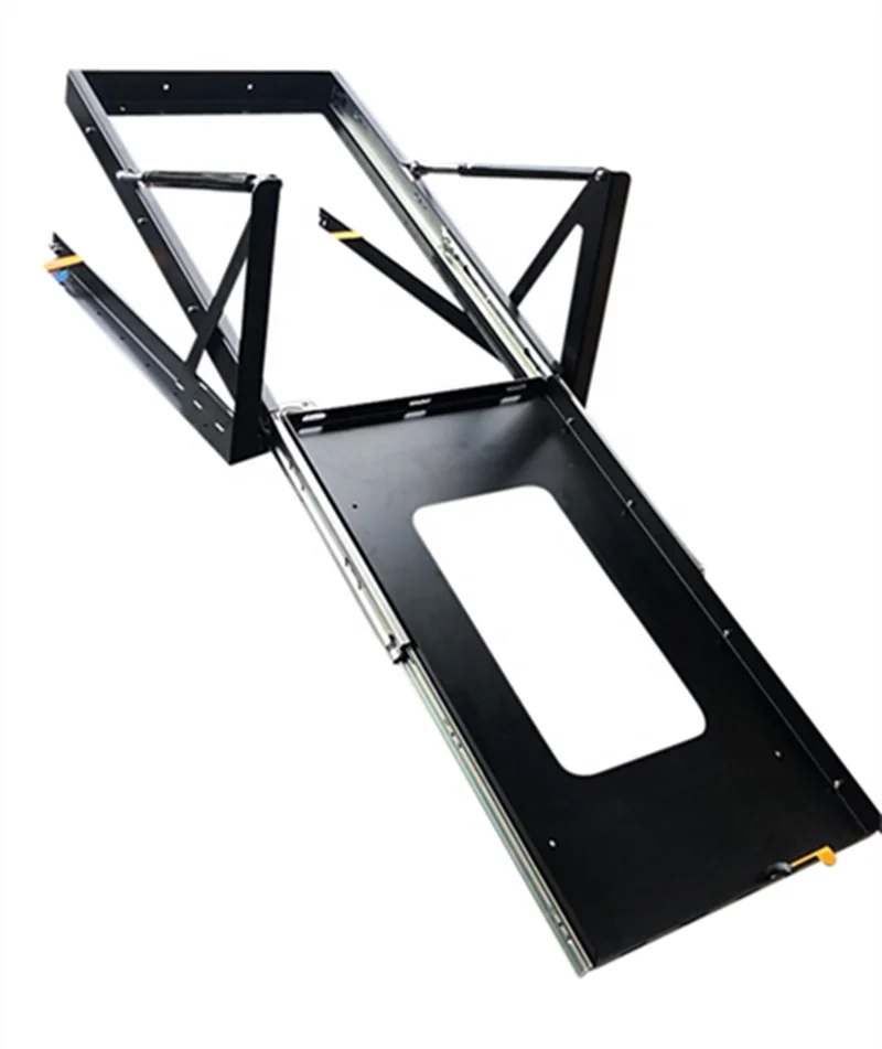 Off-road heavy-duty refrigerator drop-down drawer slide-down tilt refrigerator slide