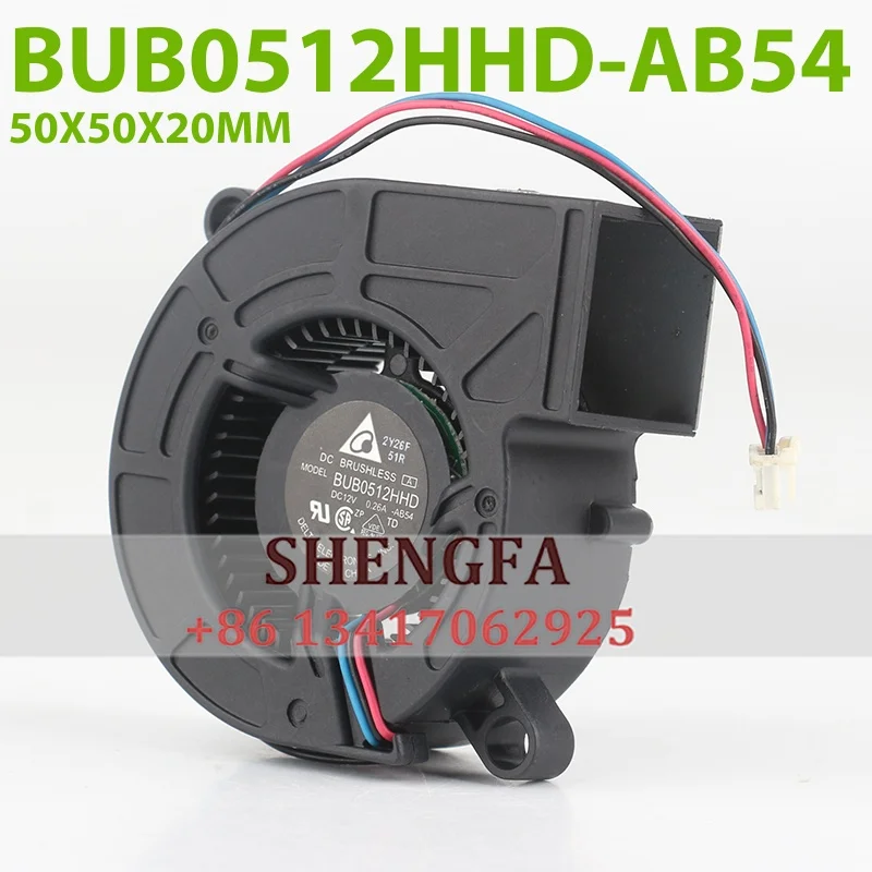 Delta 24V 48V DC 12V 0.26A centrifugal turbine bulb BenQ Projector Blower BUB0512HHD-AB54 AC EC 5020 50X50X20MM 5CM cooling fan