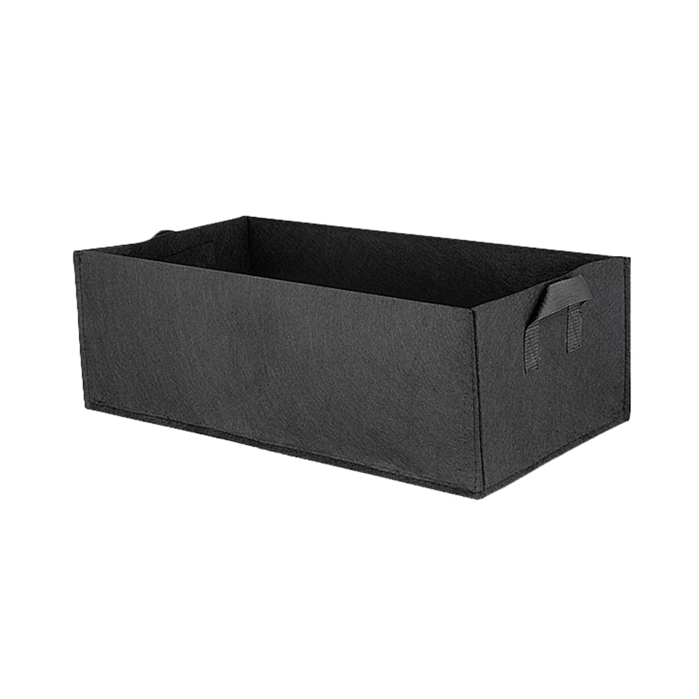 

5pcs Grow Bag Planting Fabric Pots Square Shape EcoFriendly Reusable Lightweight Balcony Garden Strawberries Vegetables Foliage