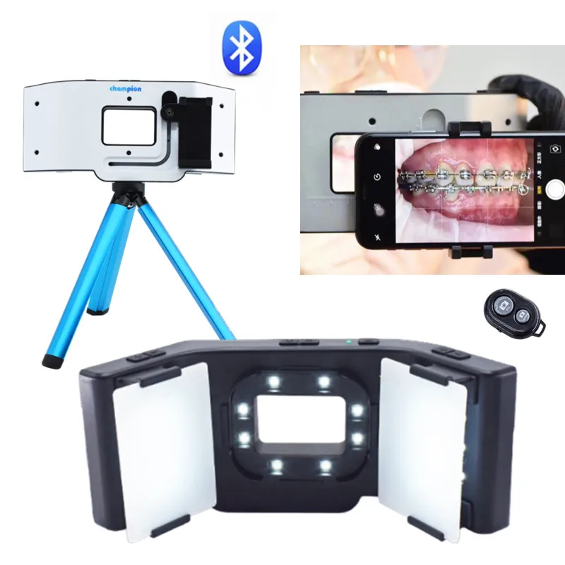 

5 Вт вспышка для стоматологической фотографии, лампа для наполнения полости рта, светодиодное ортодонтическое фотооборудование с регулируемой яркостью