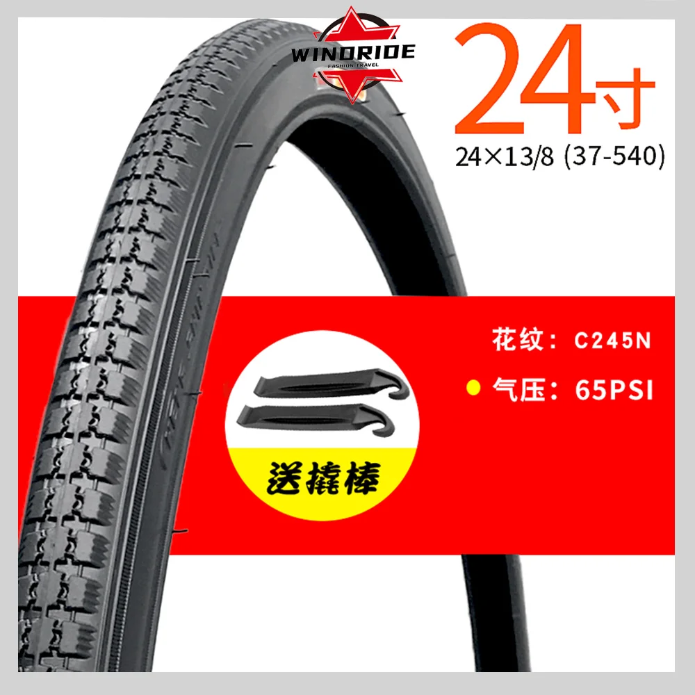 CST 24x1 3/8 Bicycle Tires 37-540 Wheelchair Inner and Outer Tires 24 Inch Wheelchair Bicycle Accessories