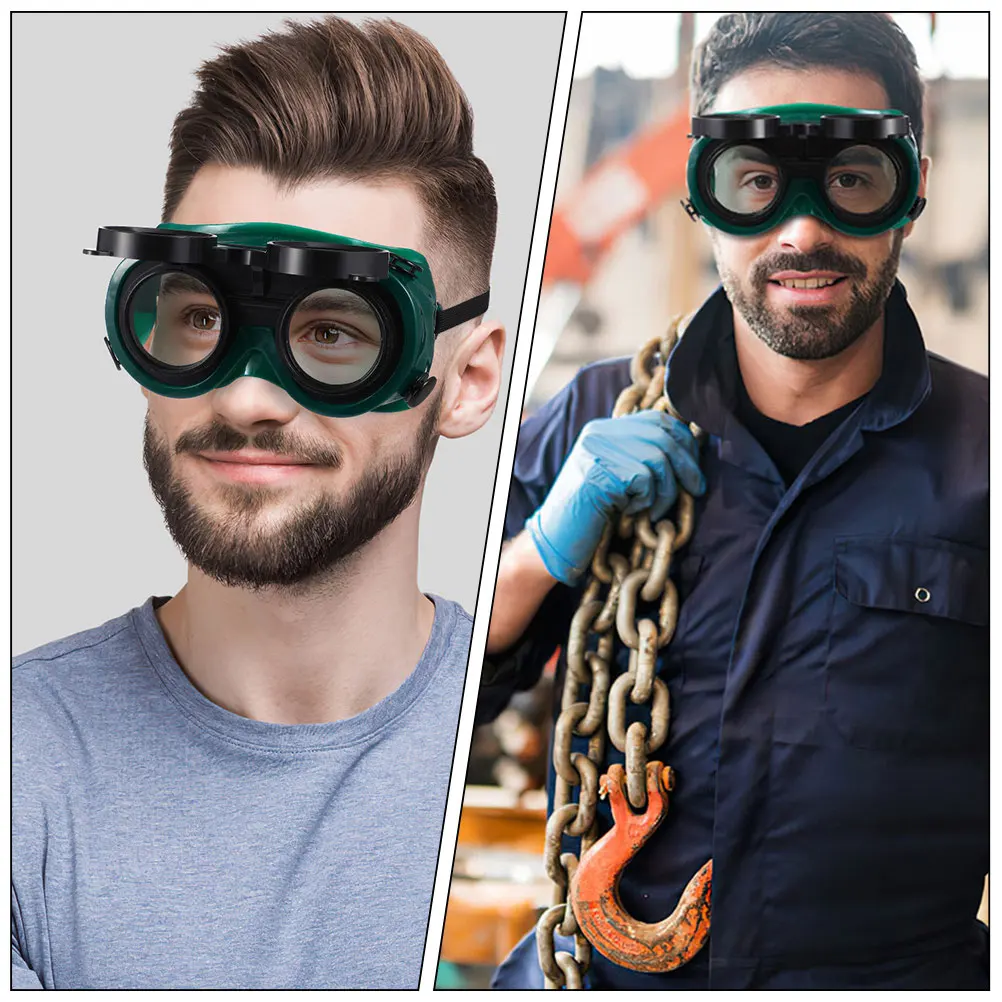4 Pcs Glasses Welding Goggles Welder Protective Eyewear Major Electric Dark
