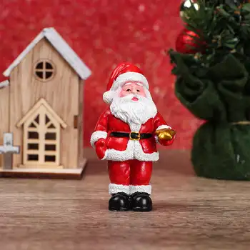 Vánoční háčkovaná panenka 2025, krásná vánoční háčkovaná pozitivní panenka, vánoční ozdoby, emocionální dárek 10 nejlepší prodej figurka z vesnice Noel - №4