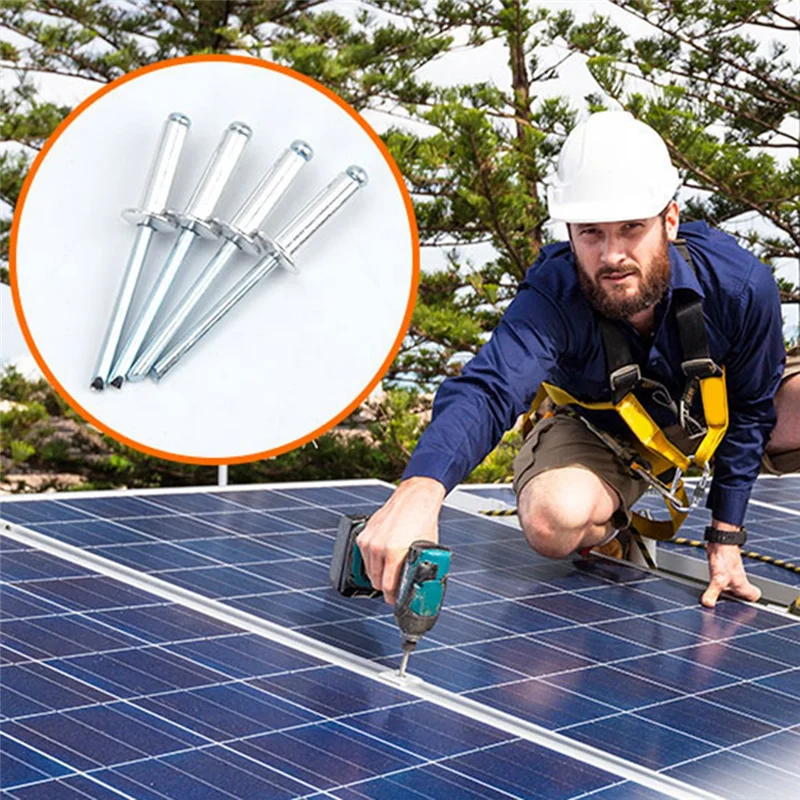 

YOST-600Pcs Rivets Assortment Kit 14 Sizes Aluminum Rivets 3/32Inch 1/8Inch 5/32Inch 3/16Inch, Assorted Rivets