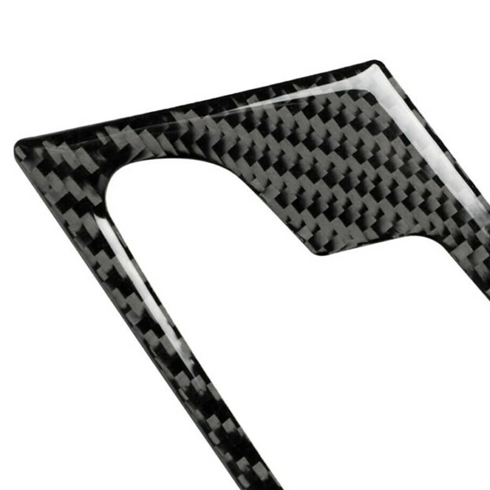 Efficientt-4Pcs Car Carbon Fiber Interior Door Handle Frame Trim Replace For -BMW X5 E70(2008-2013) X6 E71(2009-2014)