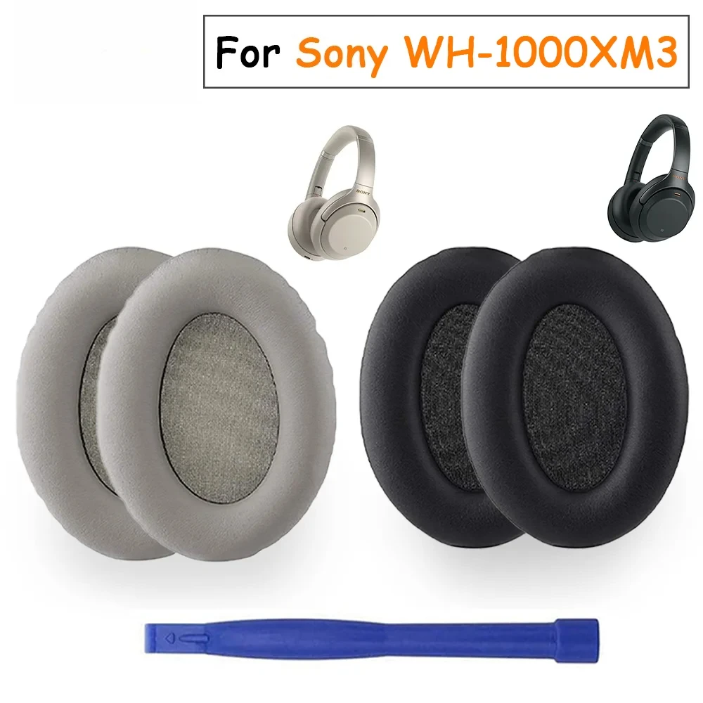 1 paar & Werkzeug Ersatz Schaum Ohrpolster für Sony WH-1000XM3 WH1000XM3 Kopfhörer Ohrenschützer Ohr Pads Kissen Zubehör Reparatur Teile
