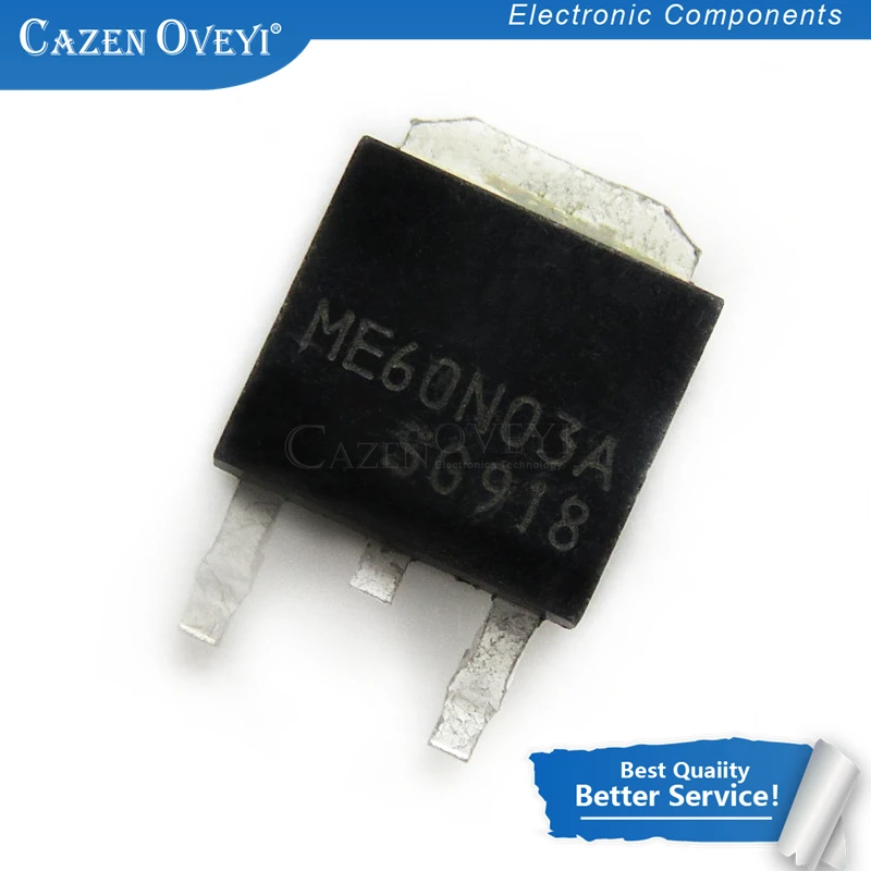 Model No. 10pcs/lot ME60N03 ME60N03AS TO-252 In Stock