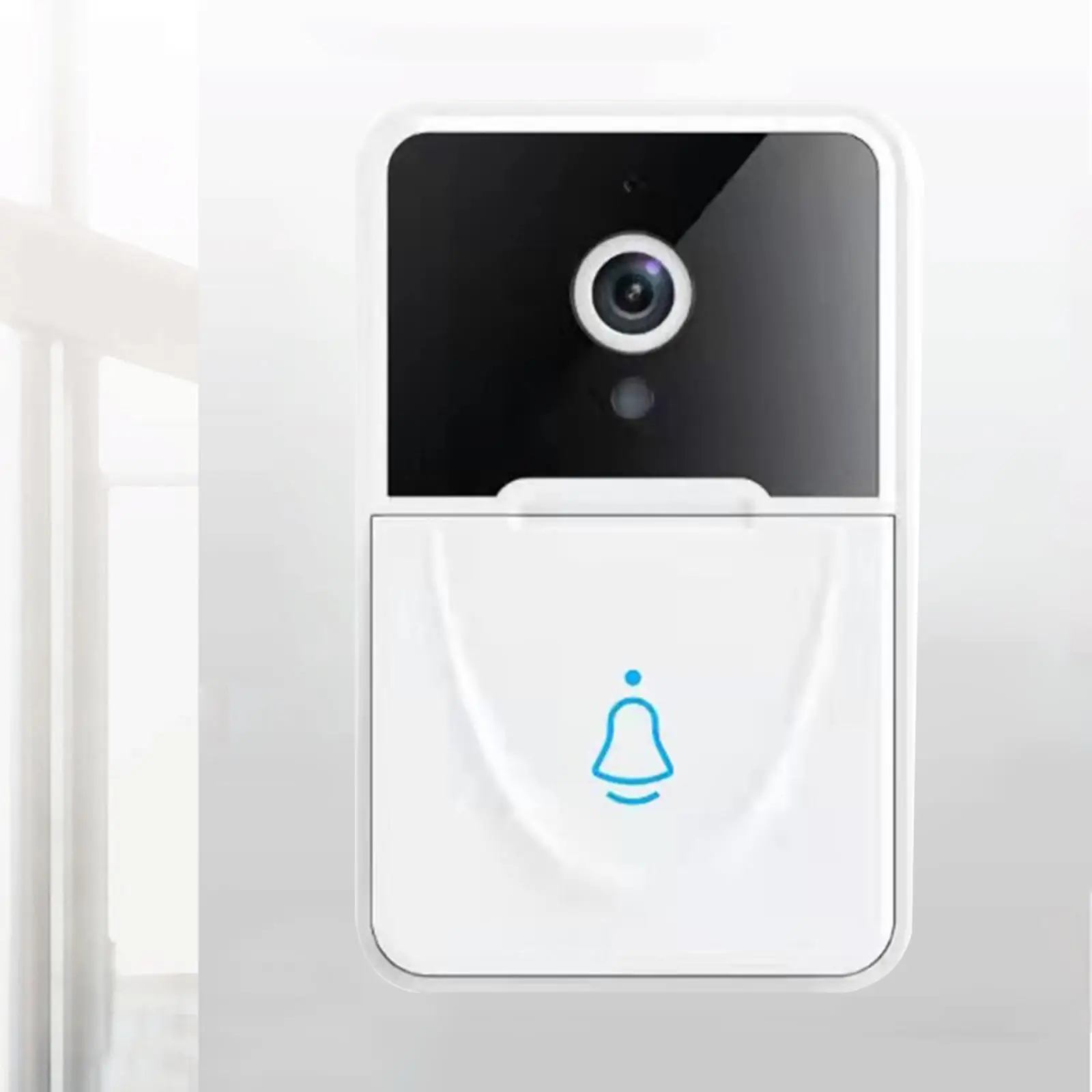 Recarregável Wireless Door Bell, WiFi Intercom, Home Chime Camera, Two Way