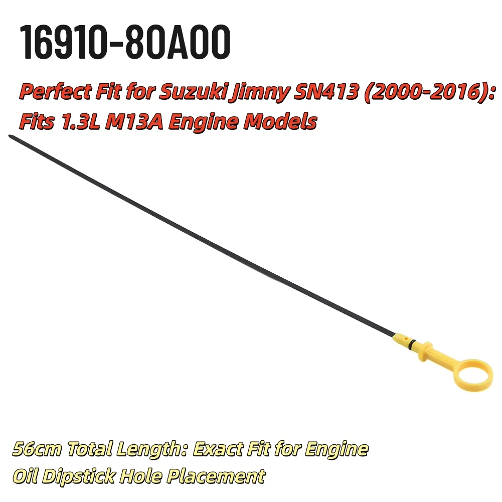 

Для Suzuki для Jimny SN413 FJB43V 1.3L 4-цилиндровый для автомобиля с двигателем 1,3 M13, автомобильный щуп для измерения уровня масла, запасная часть