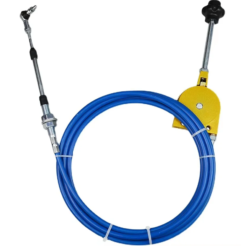 Excavator modified hand throttle cable suitable for Caterpillar Hitachi Daewoo  Kobelco