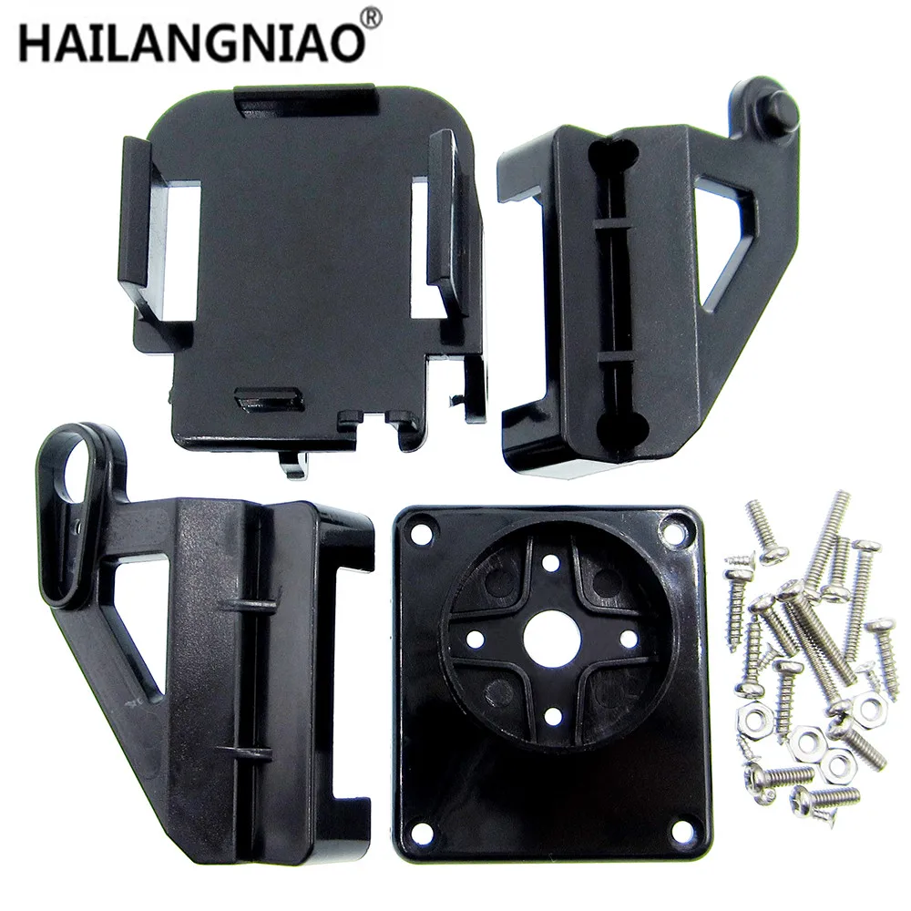 5pcs Servo bracket PT Pan/Tilt Camera Platform Anti-Vibration Camera Mount for Aircraft FPV dedicated nylon PTZ for 9G SG90
