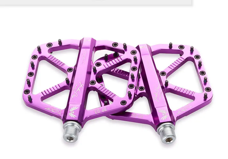 Fahrradpedale aus Aluminiumlegierung, ultraleicht, gedichtete 3-Lager-MTB-Fahrradpedale, Zubehör für Mountainbike und Rennrad, Lagerpedale – Detail 6