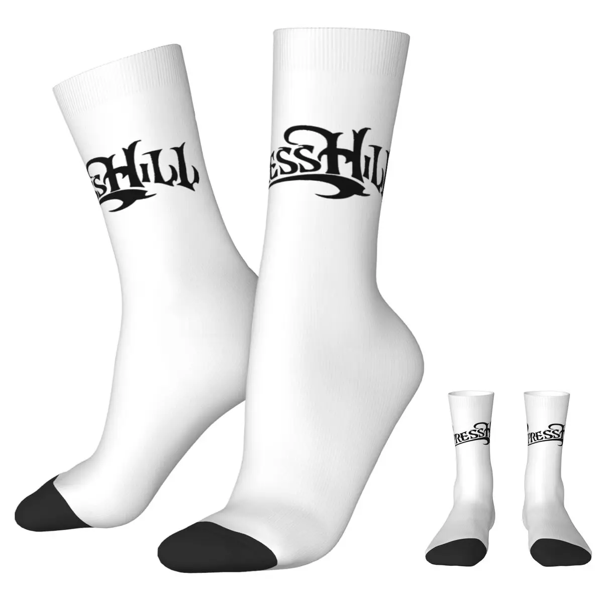 Cypress Hill Socks Gothic Stockings Couple Soft Breathable Outdoor Socks Autumn Design Anti Skid Socks