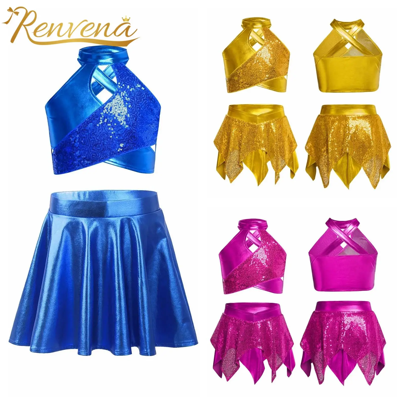 criancas-lantejoulas-jazz-latina-ballet-danca-traje-brilhante-meninas-roupas-metalico-colheita-superior-assimetrico-saia-desempenho-traje
