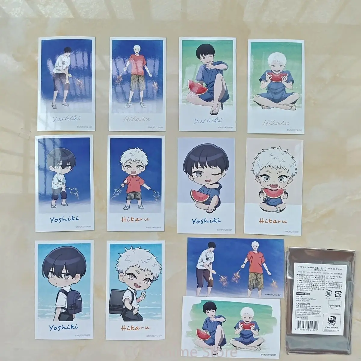 

Официальное аниме Tsujinaka Yoshiki Indou Hikaru The Summer Hikaru Died Косплей Мультфильм Леди Калории Орнамент Карта Талисман Подарок