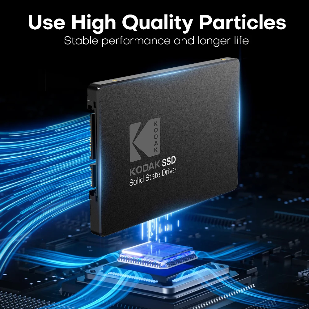 محرك الأقراص الصلبة الداخلي الجديد Kodak X120Pro SSD مقاس 2.5 بوصة 128 جيجابايت 256 جيجابايت 512 جيجابايت 1 تيرا بايت SSD قرص صلب SSD للكمبيوتر الشخصي #2