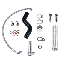 AP02 Turbo Oil Feed & Return Line Kit for MINI COOPER S R55 R56 R57 R58 R59 R60 K03 Peugeot EP6DT 207 207RC 308 C4 1.6T CITROEN
