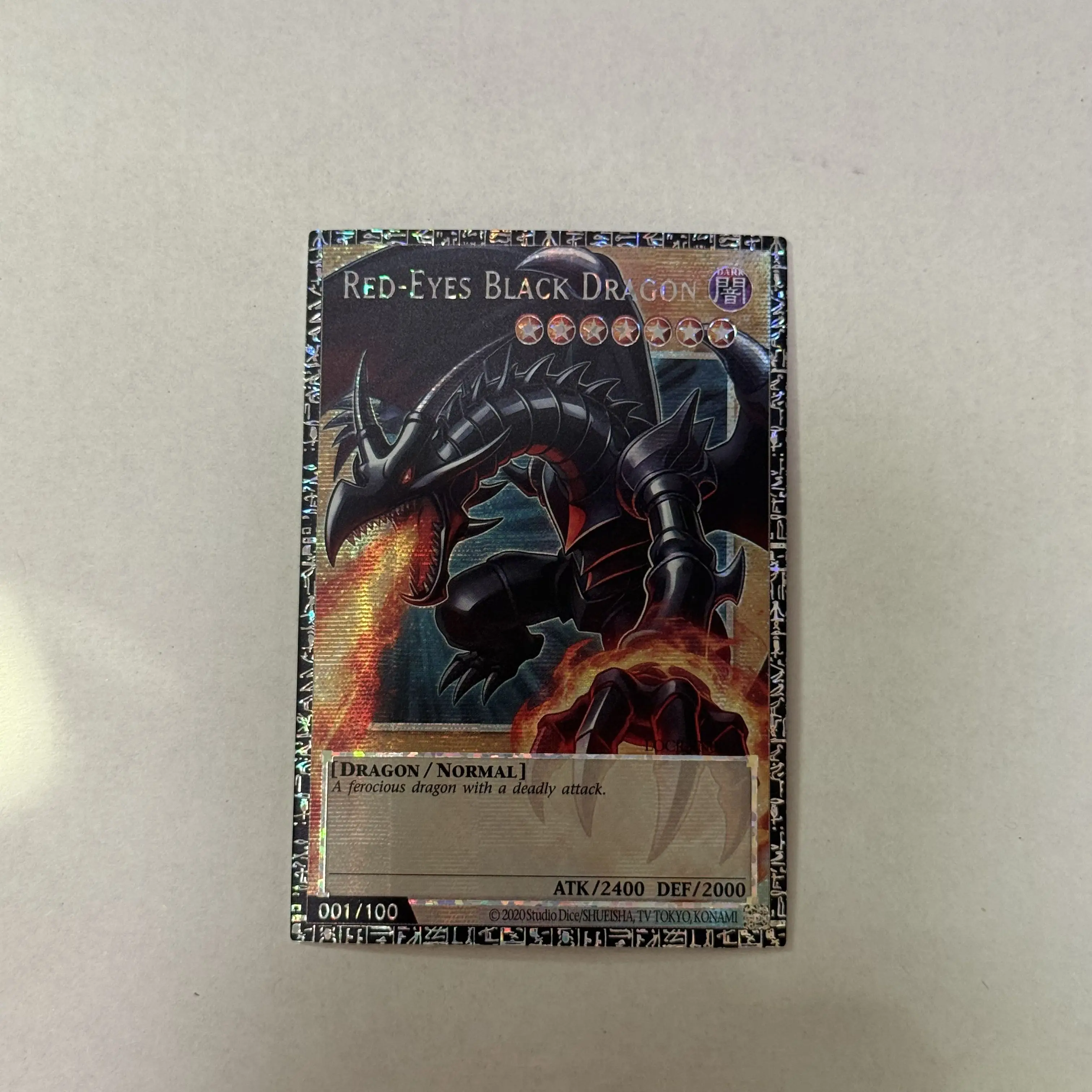Yu-Gi-Oh! Sammlung DIY Proxy-Karten Lieblings-HELD Dark Magical Curtain Winged Kuriboh OVERFRAME Luster Soldier TCG Nicht Original – Detail 3