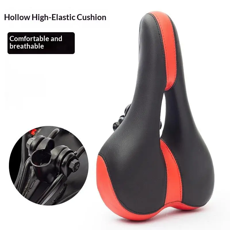 

Comfortable PU Leather Oversized Bicycle With Shock Absorption for Long Bike Rides