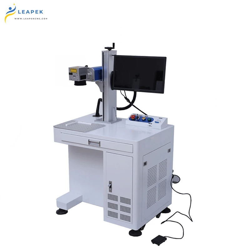 Fiber Laser Engraving Marking Machine 50W 30W SG7110 Galvanometer Optional Double Red Light Metal Steel Jewelry Cutting Engraver