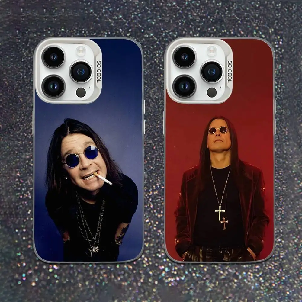 

O-Ozzy O-Osbourne Rock Singer Phone Case For iPhone 16,15,14,13,12,11,Mini,Pro,XS,SE,MAX White Matte Shockproof Cover