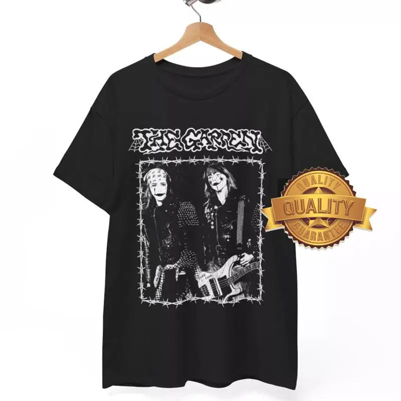 The Garden Band Cotton Black All Size T Shirt Ag559