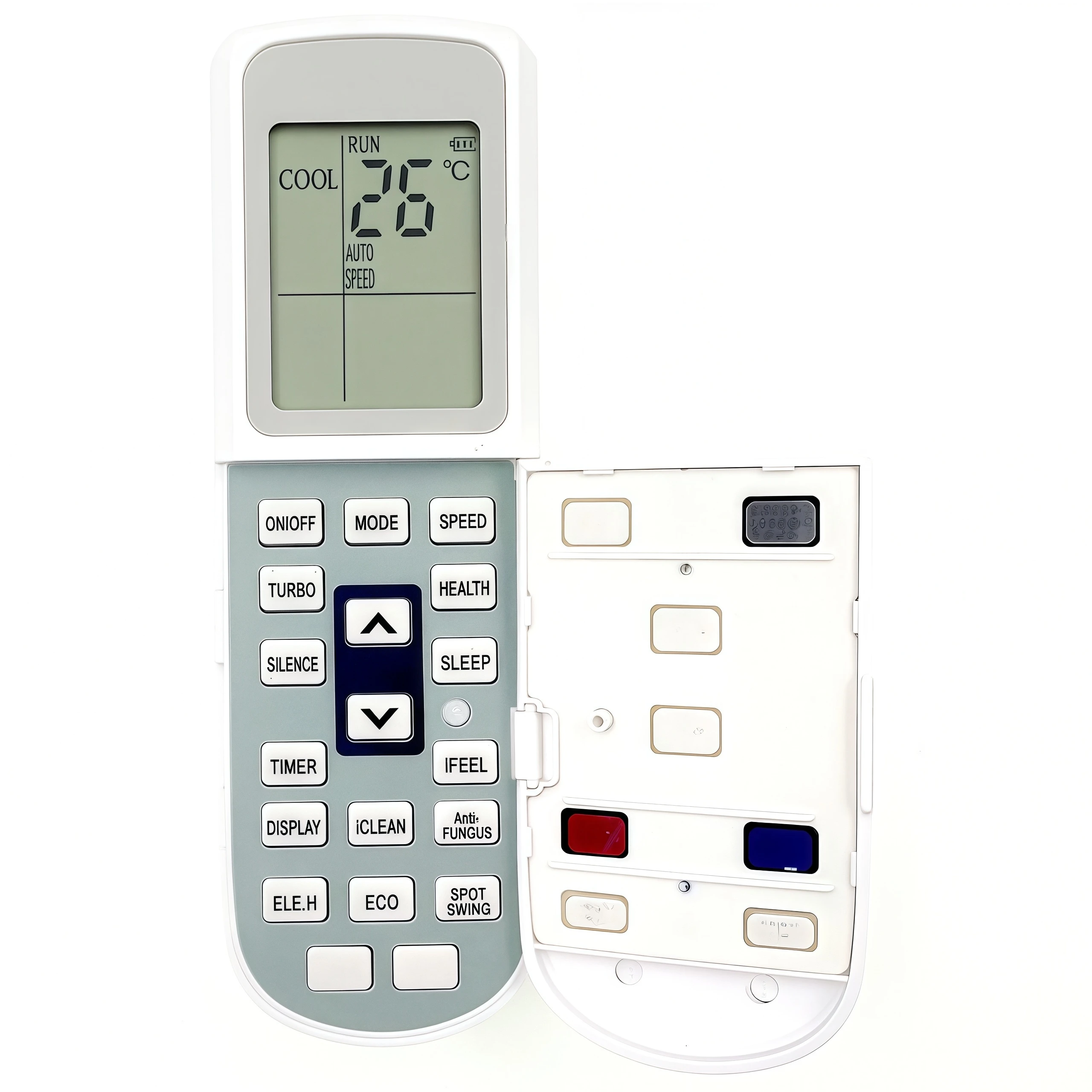 جهاز تحكم AC YKR-L/102E/YKR-L/101E لمكيفات الهواء AUX, STARLIGHT, FREGO, Mundoclima, ASANZO, Ballu, SYSCOOL, Rinnai, ZANUSSI, ARTEL, INVENTOR, Baymak, Carrier, Airton, Electrolux, Ferroli, SHOWNIC