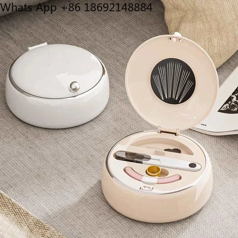 Magnetic Sewing Box Portable Household Needle and Thread Tool Box for Dormitory Hand Sewing Kit Set