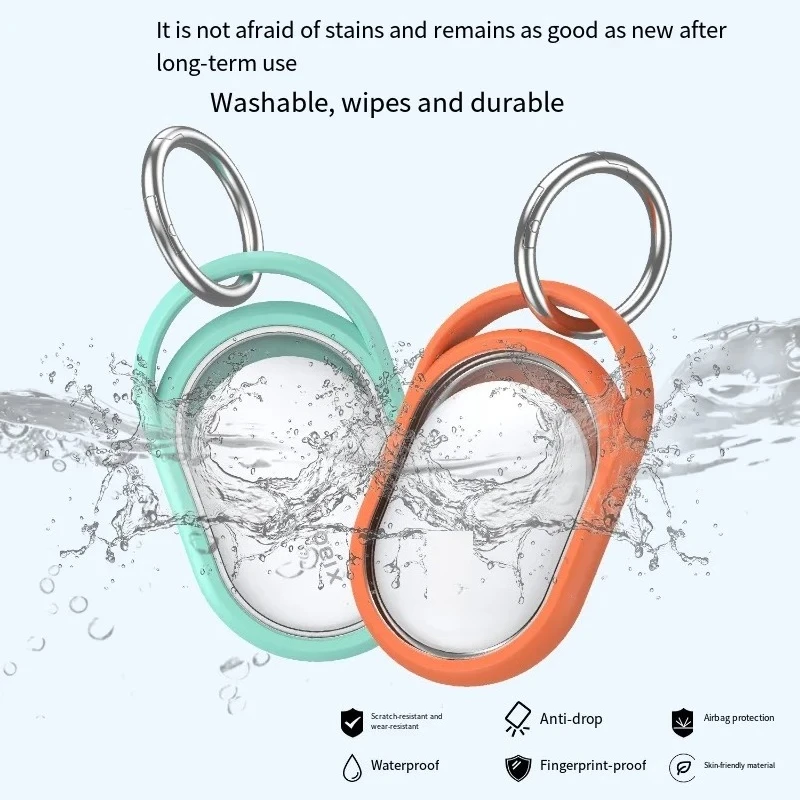 1-4 Pack Full Coverage TPU Case for Xiaomi Tag - Anti-Loss Cover, Portable Protective Sleeve Waterproof Smart Accessories