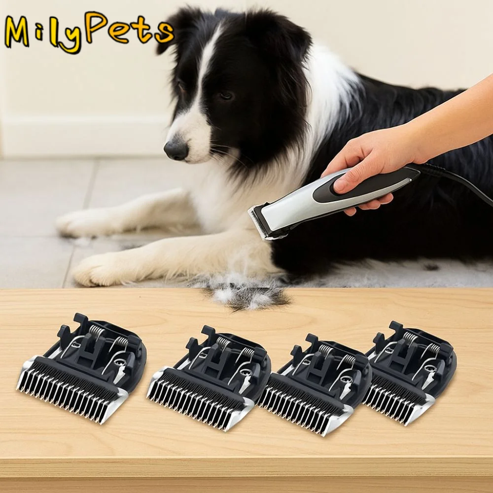 

Professional Pet Hair Clipper Head Detachable Universal Replacement Head Ceramic Hair Grooming Trimmer Head for Dogs Cats