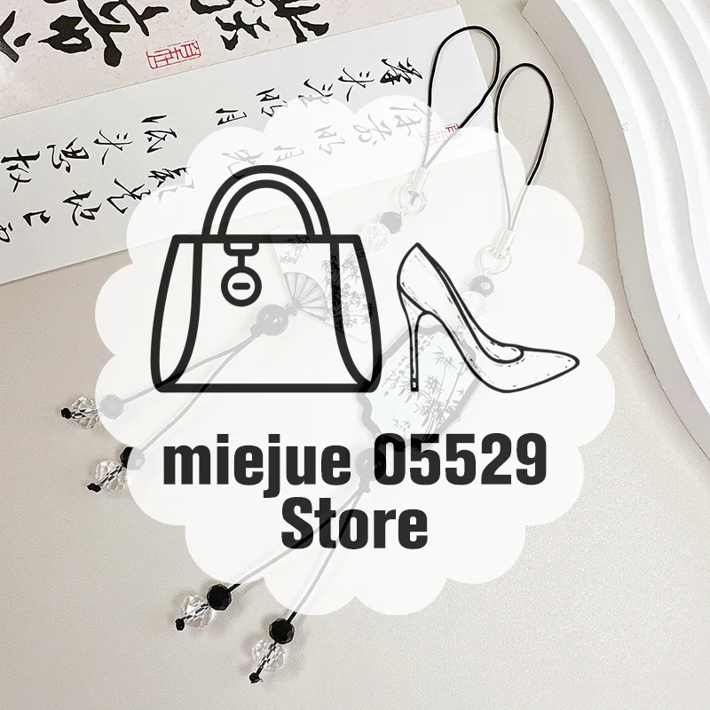 Chinese Style Anti-lost Phone Lanyard Retro Tassel Pendant Keychain Bag Charms Backpack Hanging Decoration Fashion Jewelry