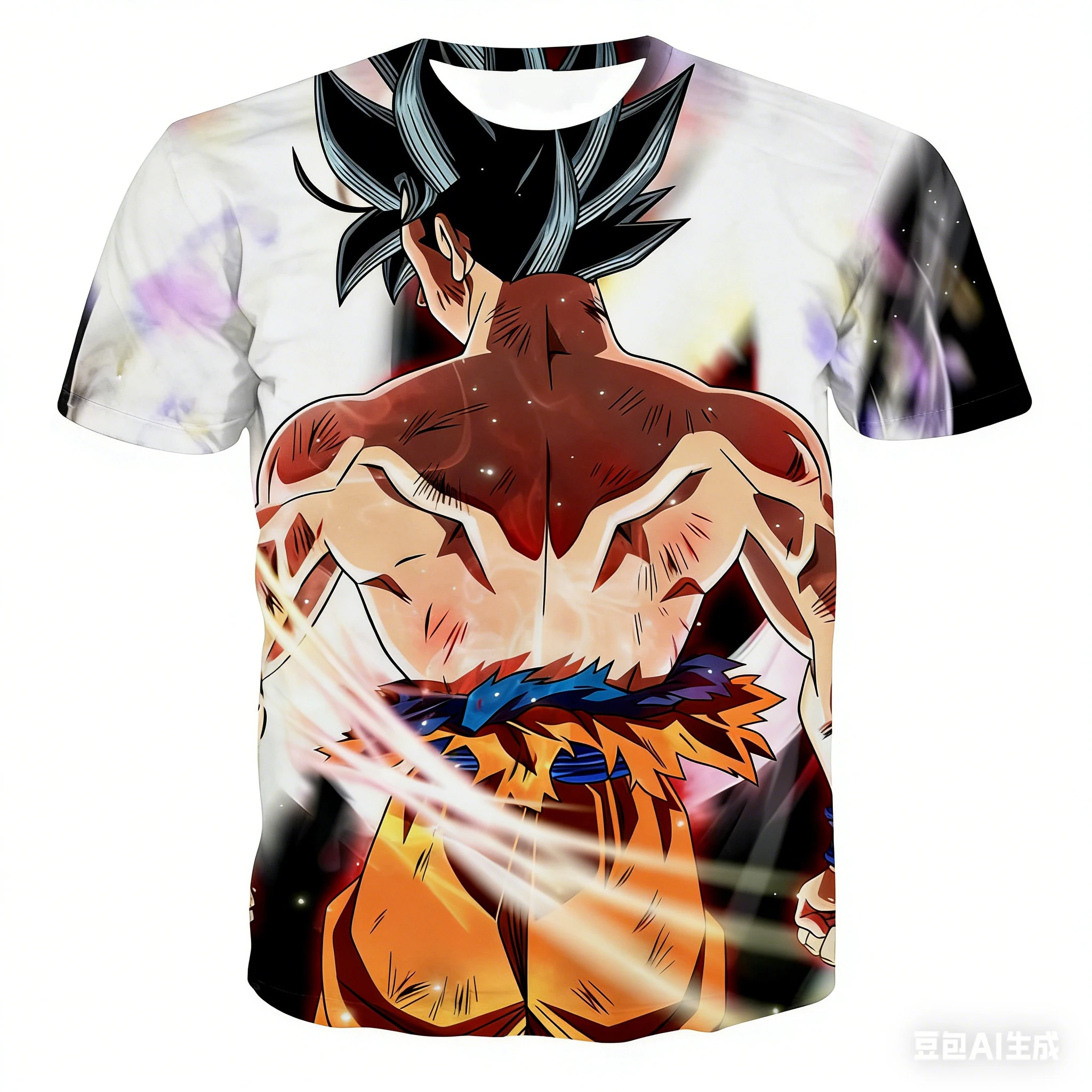 

Japanese Anime Dragon Ball Z 3d Printed Super Legendary Goku Epic Bruised Back T-Shirt Fashion Kids Adults Cosplay Tops Clothing