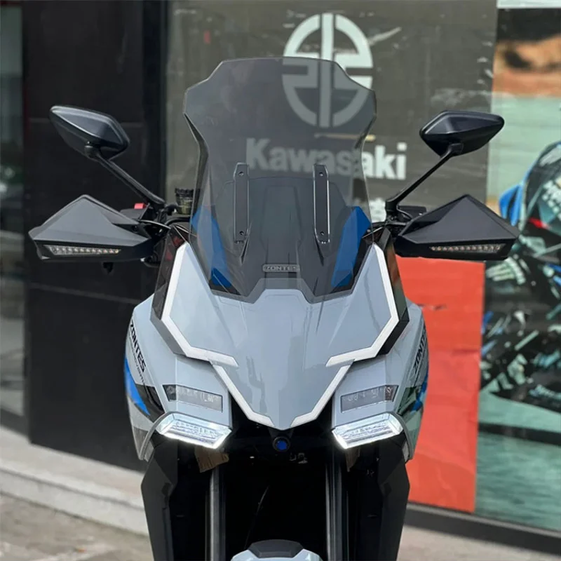 For ZONTES 703F 703 F 703-F Motorcycle modified windshield front windscreen chest protector windproof rainproof board deflector