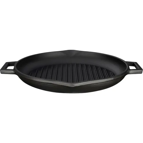 Lava Grill Pan. Black Mat. Round. Ø 26CM.