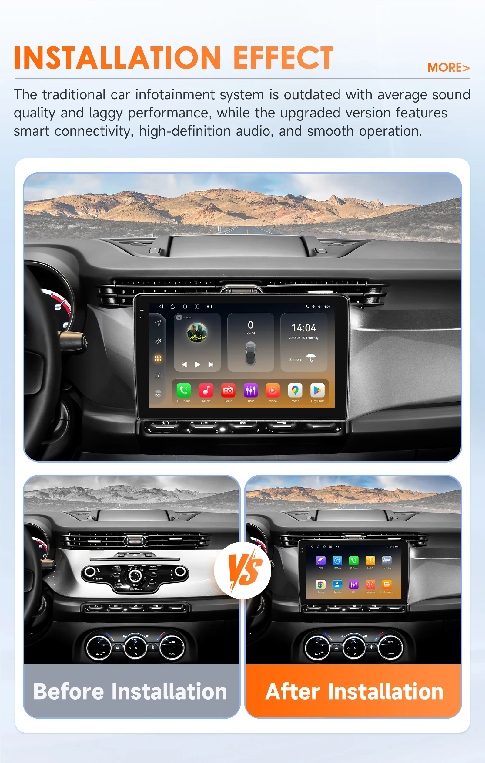 Hizpo Android 14 Radio For Alfa Romeo Giulietta 2010 - 2014 Car Multimedia Player GPS Navigation 2din Touch Screen Carplay Wifi
