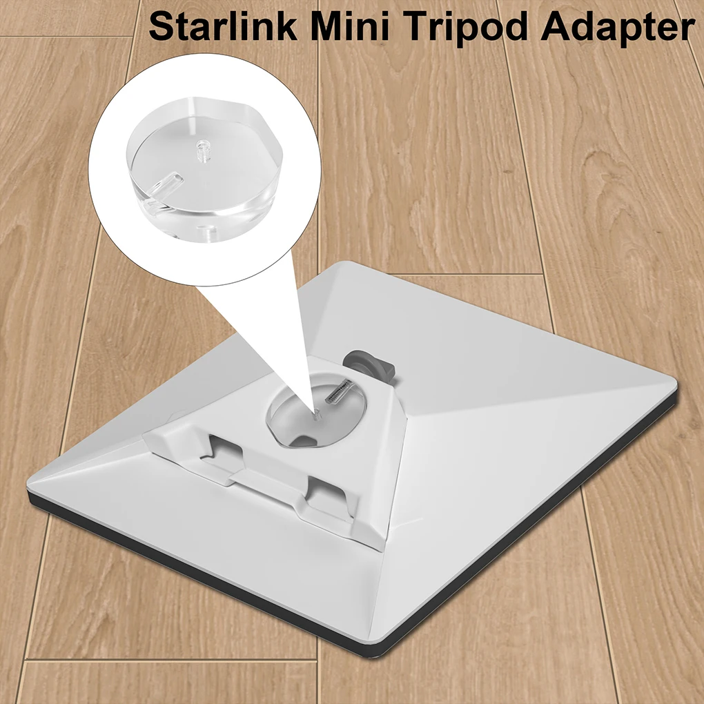 Adaptador de trípode de montaje de trípode portátil para Starlink GEN3, Mini juego de montaje de platos portátil para exteriores para acampar y viajar en RV