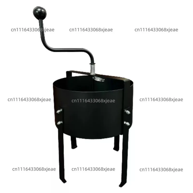 Rotating Soil Sieve, Compost Mesh Filter for Garden Potted Plants, Metal Dust Sieve for Fine Soil and Compost Sifting