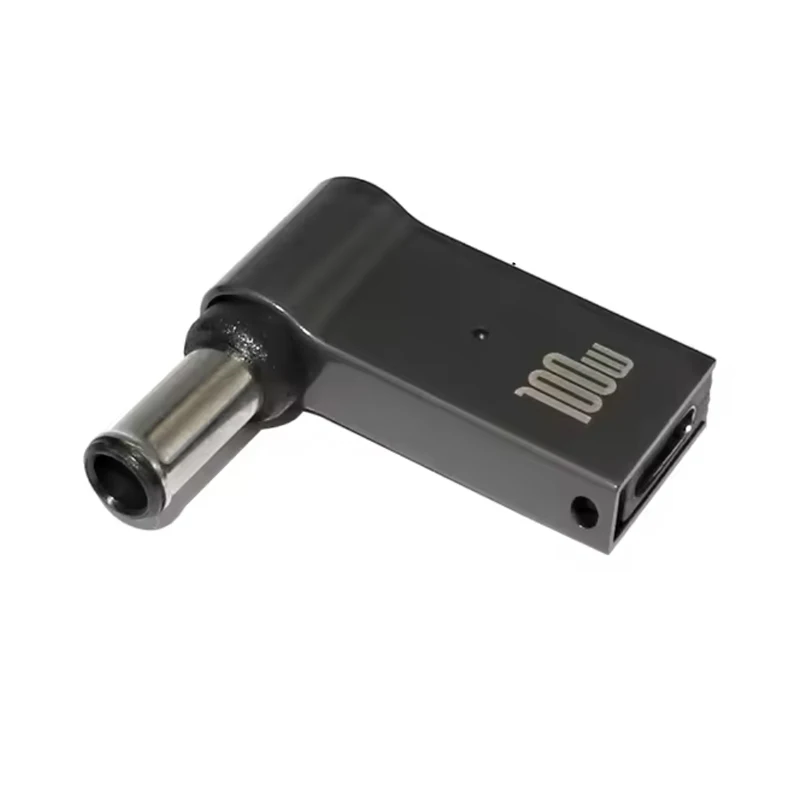 100W Type C Plug Converter USB C Female to 6.5x4.4 6.5*4.4mm Adapter Connector Jack PD Fast Charging Cable Cord for Sony LG